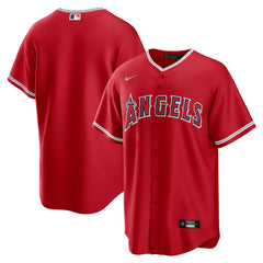 Los Angeles Angels Nike Alternate Replica Team Jersey - Red - Nike Lifestyle
