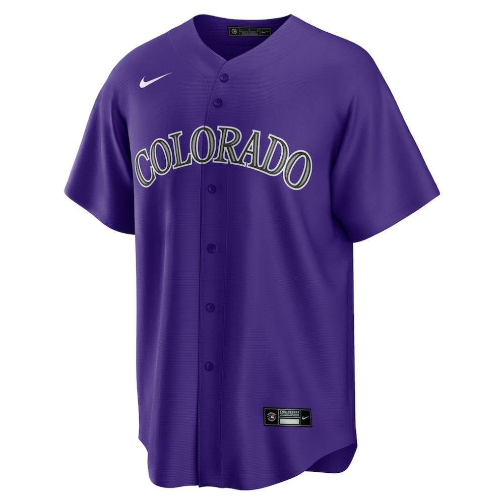Colorado Rockies Nike Alternate Replica Team Jersey - Purple - Nike Online