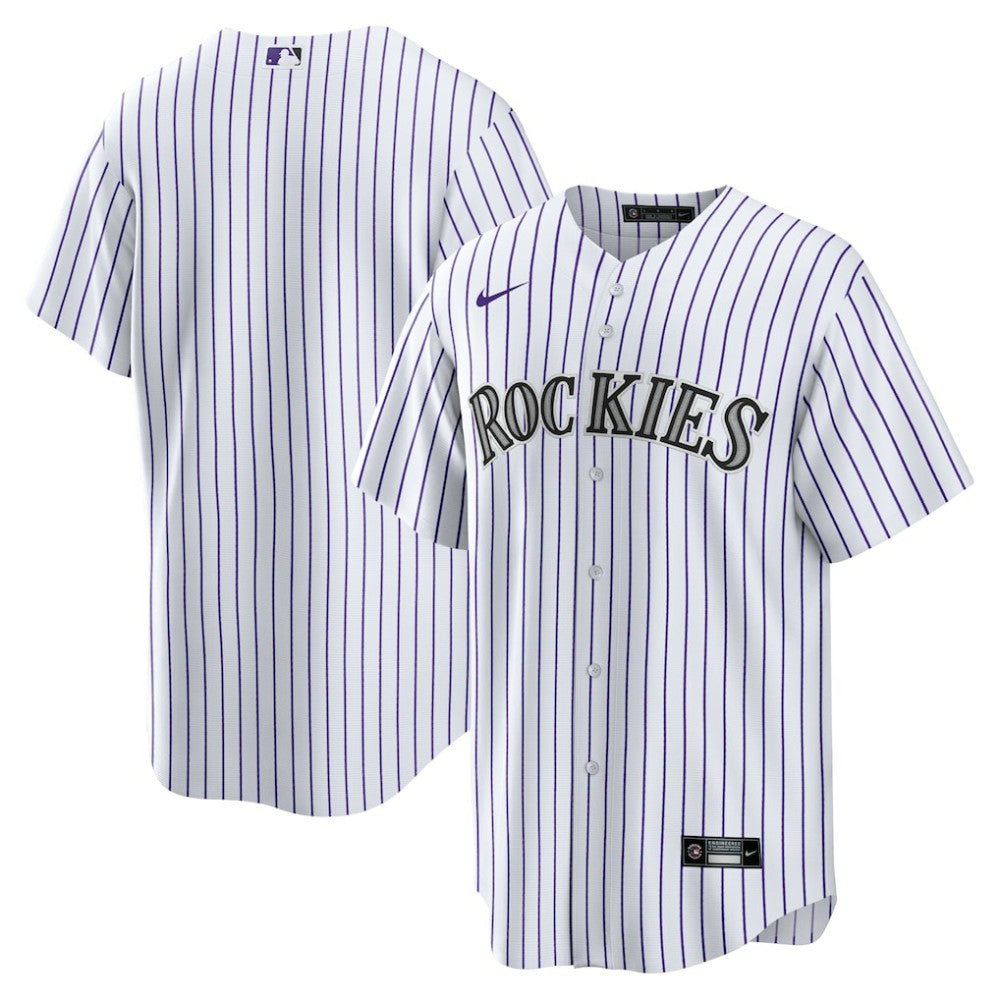 Colorado Rockies Nike Home Replica Team Jersey - White - Nike Discount