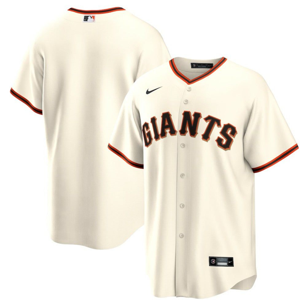 San Francisco Giants Nike Home Replica Team Jersey - Cream - Nike on Sale