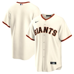 San Francisco Giants Nike Home Replica Team Jersey - Cream - Nike on Sale