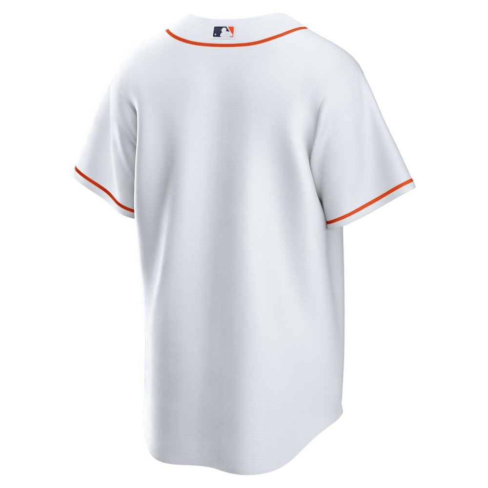 Houston Astros Nike Home Replica Team Jersey - White - Nike Online