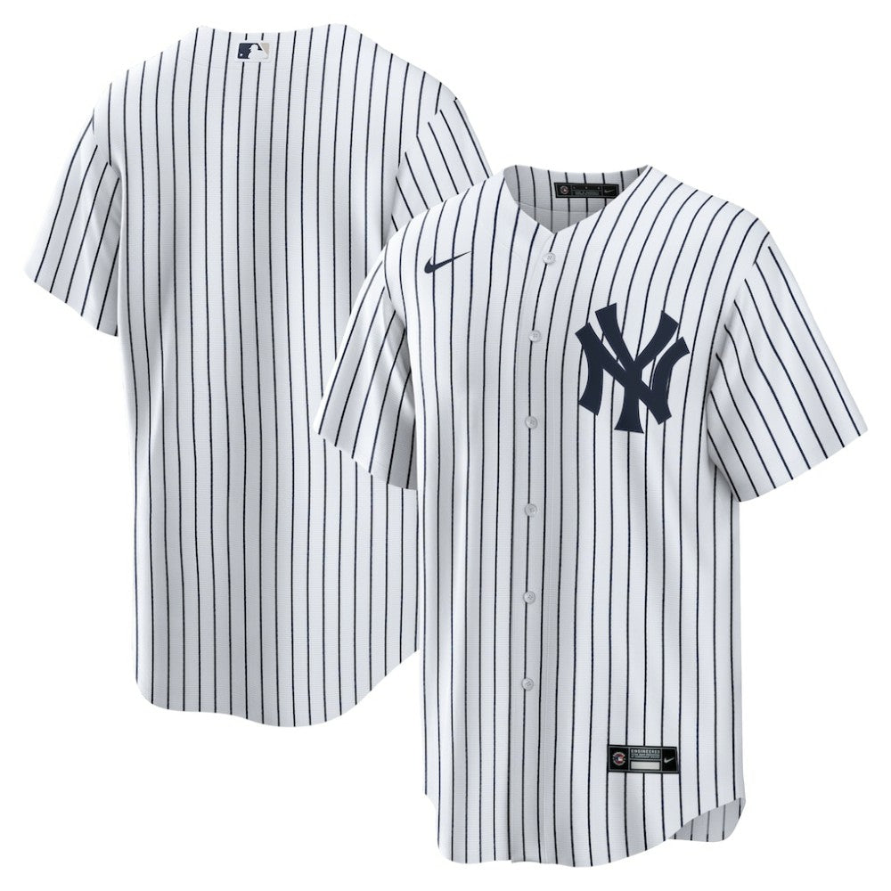 New York Yankees Nike Home Replica Team Jersey - White - Nike Sale