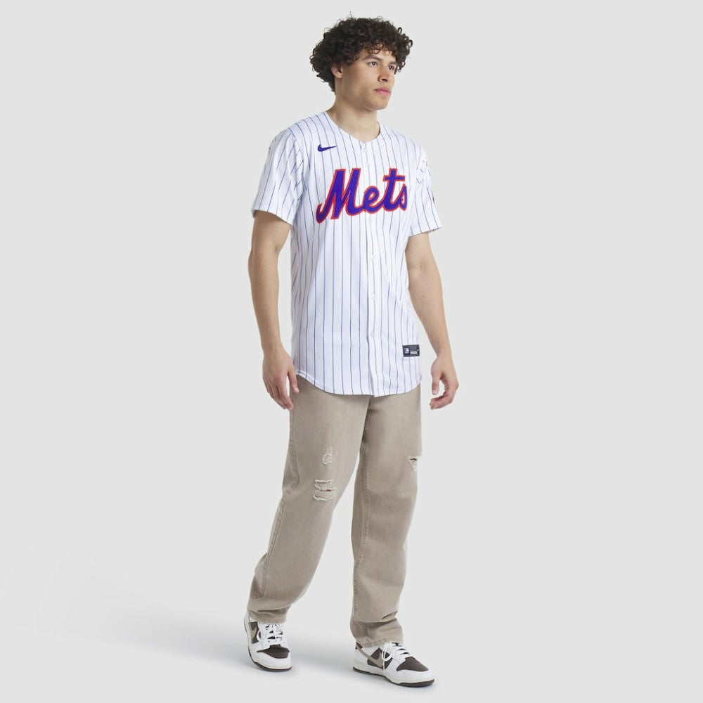 New York Mets Nike Home Replica Team Jersey - White - Nike Sale