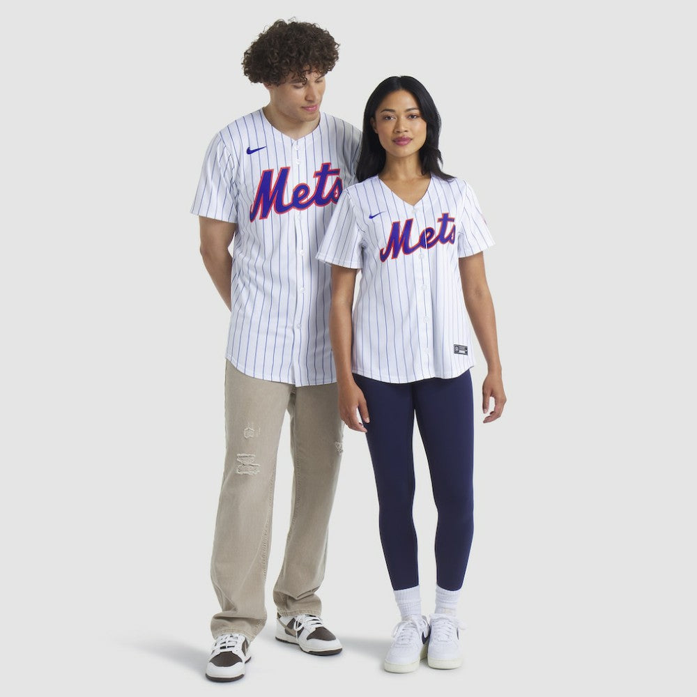 New York Mets Nike Home Replica Team Jersey - White - Nike Sale