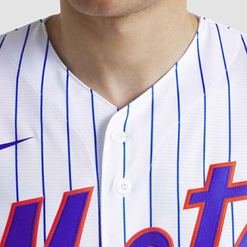 New York Mets Nike Home Replica Team Jersey - White - Nike Sale