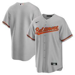 Baltimore Orioles Nike Road Replica Team Jersey - Gray - Nike Discount