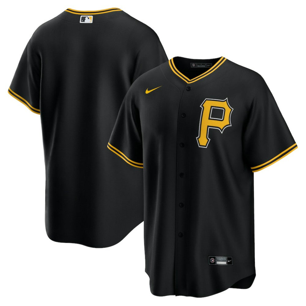 Pittsburgh Pirates Nike Alternate Replica Team Jersey - Black - Nike on Sale
