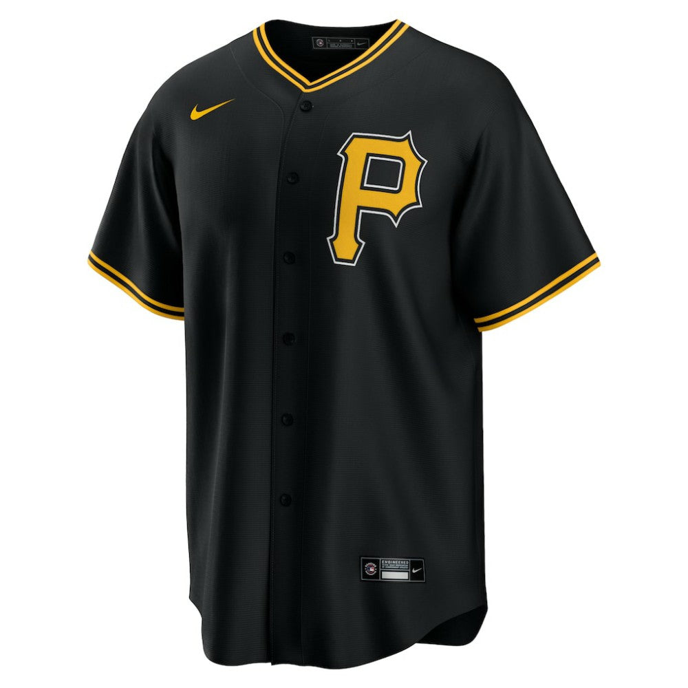 Pittsburgh Pirates Nike Alternate Replica Team Jersey - Black - Nike on Sale