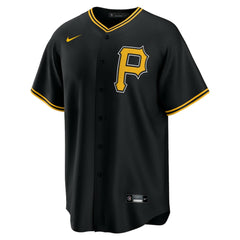 Pittsburgh Pirates Nike Alternate Replica Team Jersey - Black - Nike on Sale