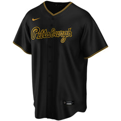 Pittsburgh Pirates Nike Alternate Replica Team Jersey - Black - Nike Sale