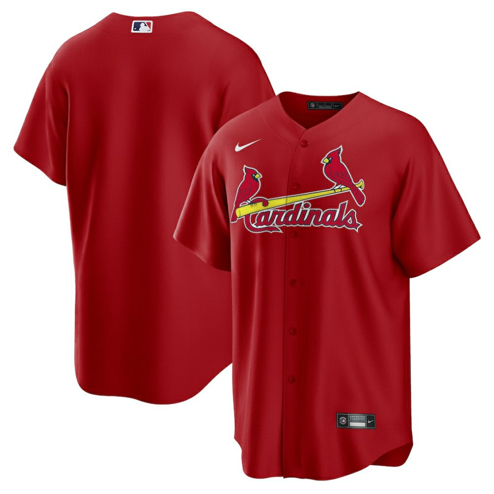 St. Louis Cardinals Nike Alternate Replica Team Jersey - Red - Nike on Sale