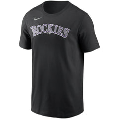 Charlie Blackmon Colorado Rockies Nike Name & Number T-Shirt - Black - Nike Lifestyle
