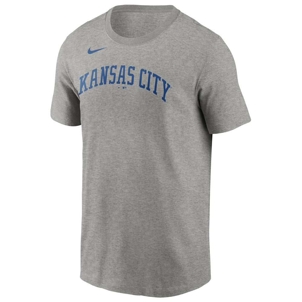 Salvador Perez Kansas City Royals Nike Name & Number T-Shirt - Gray - Nike Lifestyle
