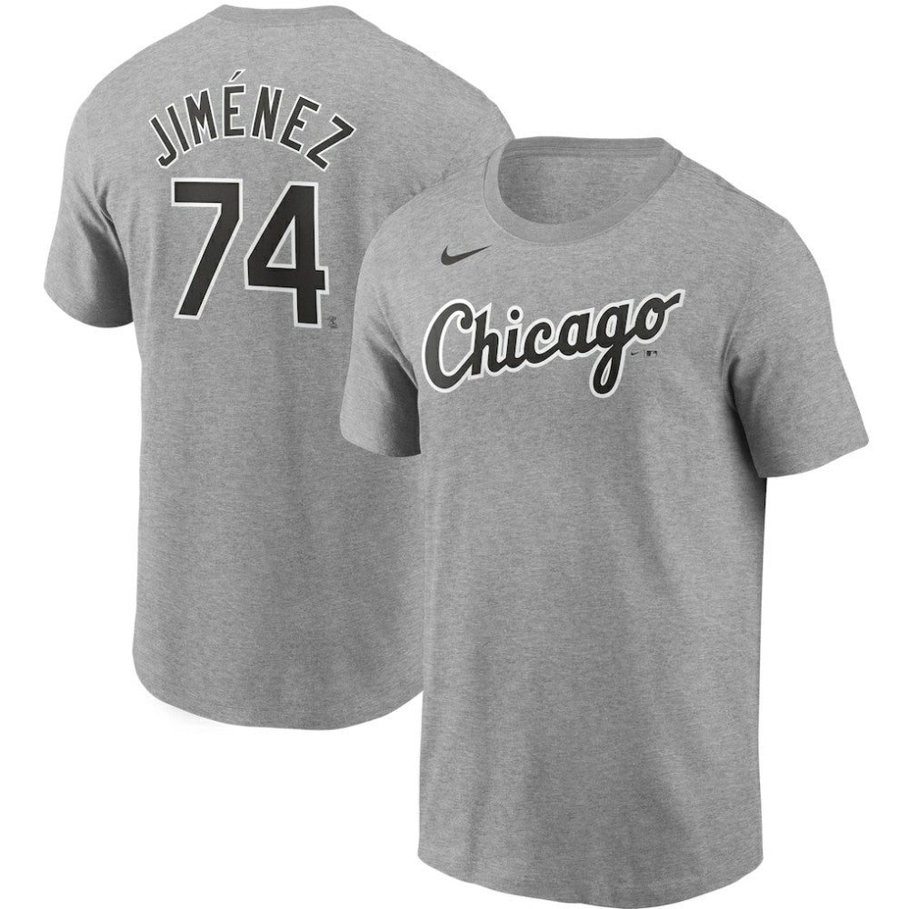 Chicago White Sox Nike Name & Number T-Shirt - Heather Gray - Nike on Sale