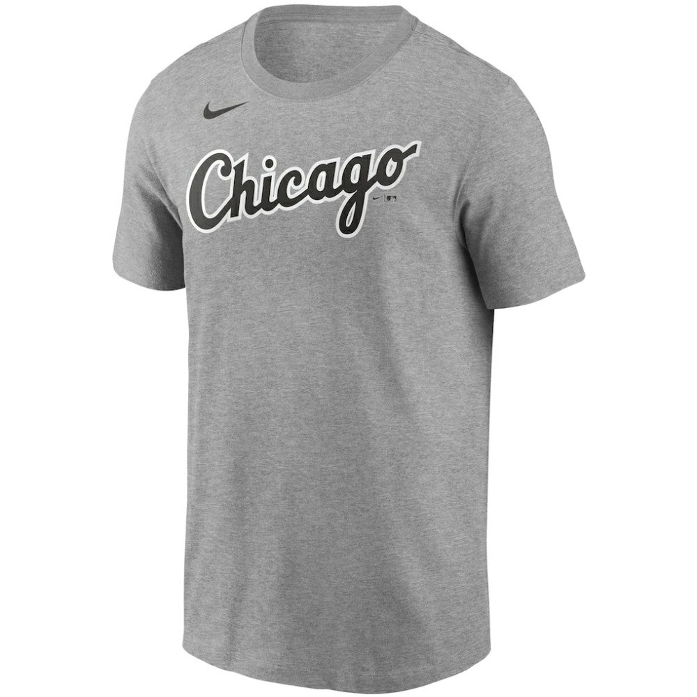 Chicago White Sox Nike Name & Number T-Shirt - Heather Gray - Nike on Sale