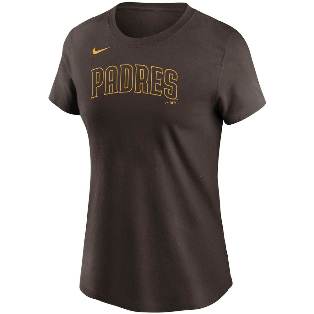 Manny Machado San Diego Padres Nike Women's Name & Number T-Shirt - Brown - Nike Discount