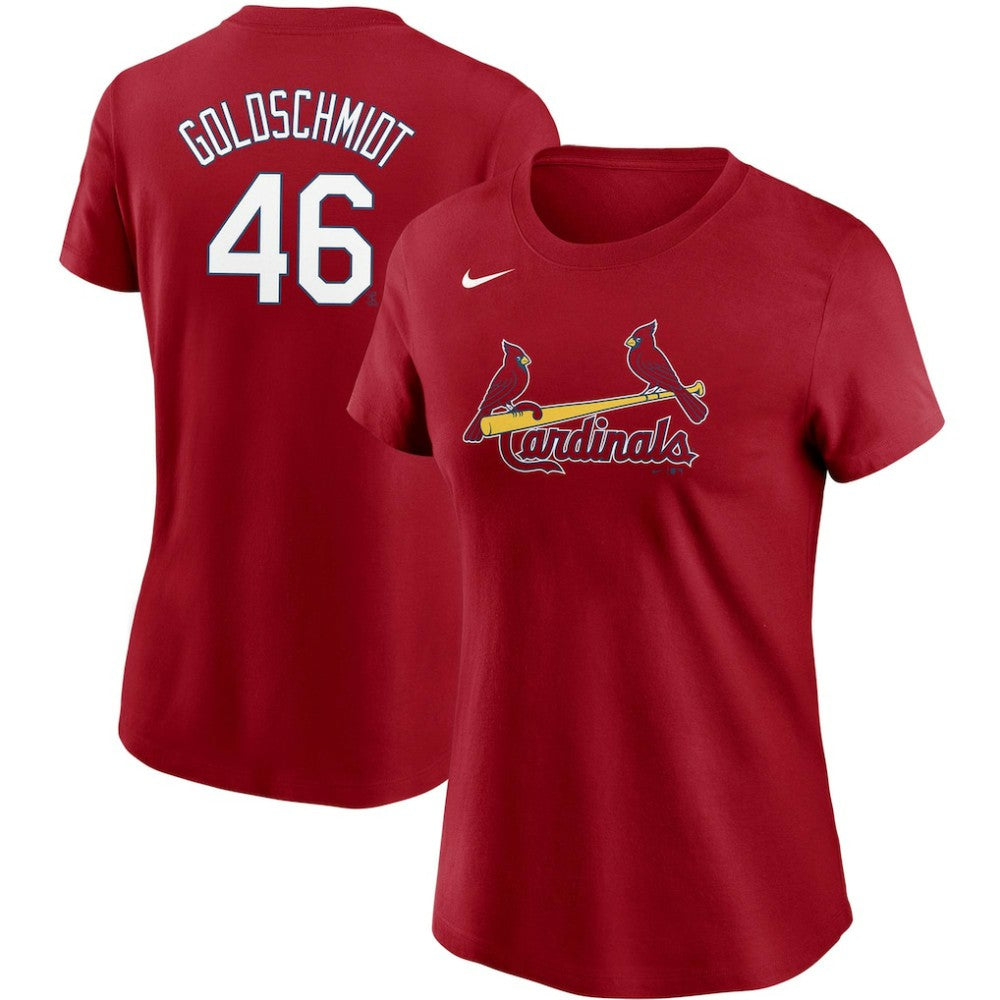 Paul Goldschmidt St. Louis Cardinals Nike Women's Name & Number T-Shirt - Red - Nike Discount