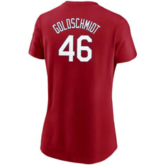 Paul Goldschmidt St. Louis Cardinals Nike Women's Name & Number T-Shirt - Red - Nike Discount