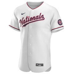 Washington Nationals Nike Alternate Authentic Team Jersey - White - Nike on Sale