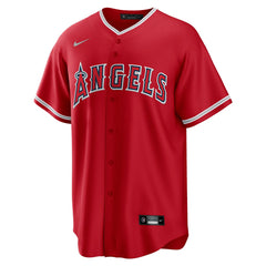 Mike Trout Los Angeles Angels Nike Alternate Replica Player Name Jersey - Red - Nike Lifestyle
