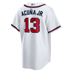 Ronald Acuna Jr. Atlanta Braves Nike Home Replica Player Name Jersey - White - Nike Sale