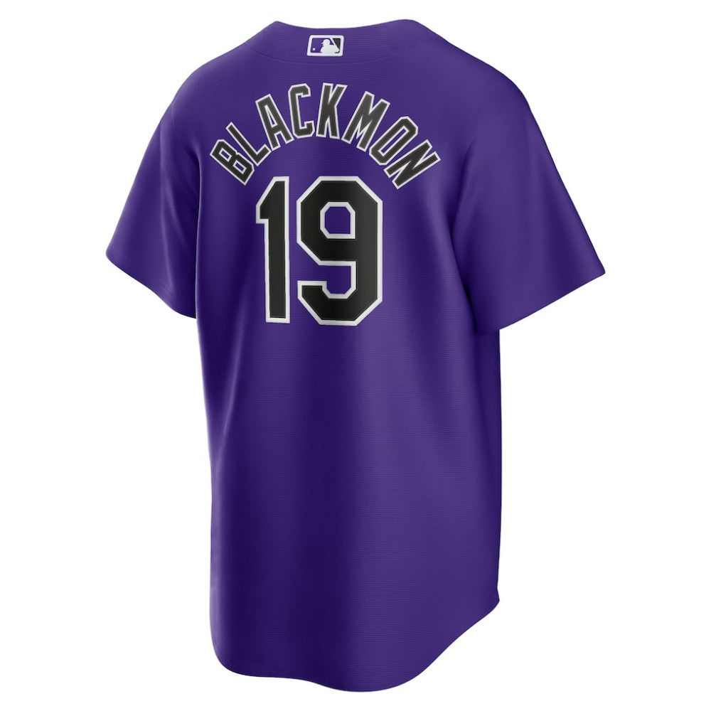 Charlie Blackmon Colorado Rockies Nike Alternate Replica Player Name Jersey - Purple - Nike Discount