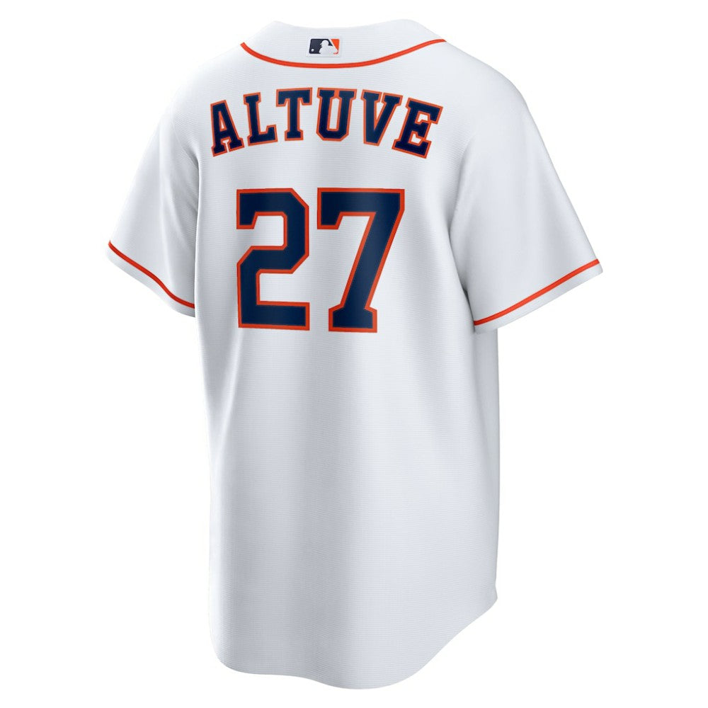 Jose Altuve Houston Astros Nike Home Replica Player Name Jersey - White - Nike on Sale