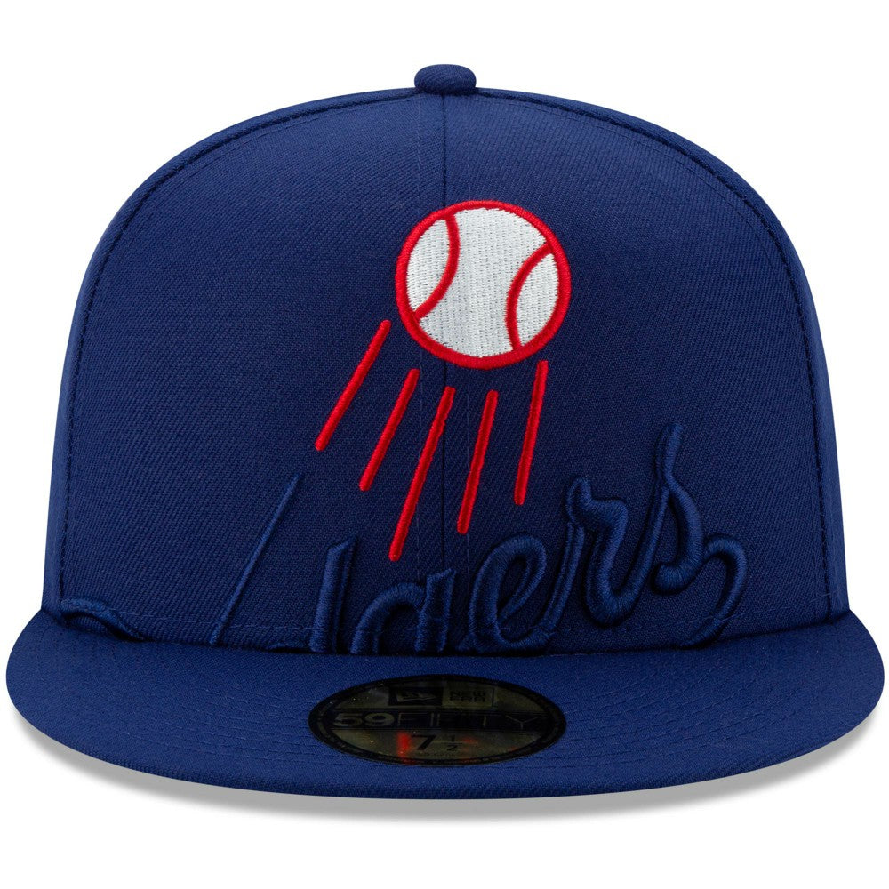Los Angeles Dodgers New Era Logo Elements 59FIFTY Fitted Hat - Royal - New Era on Sale