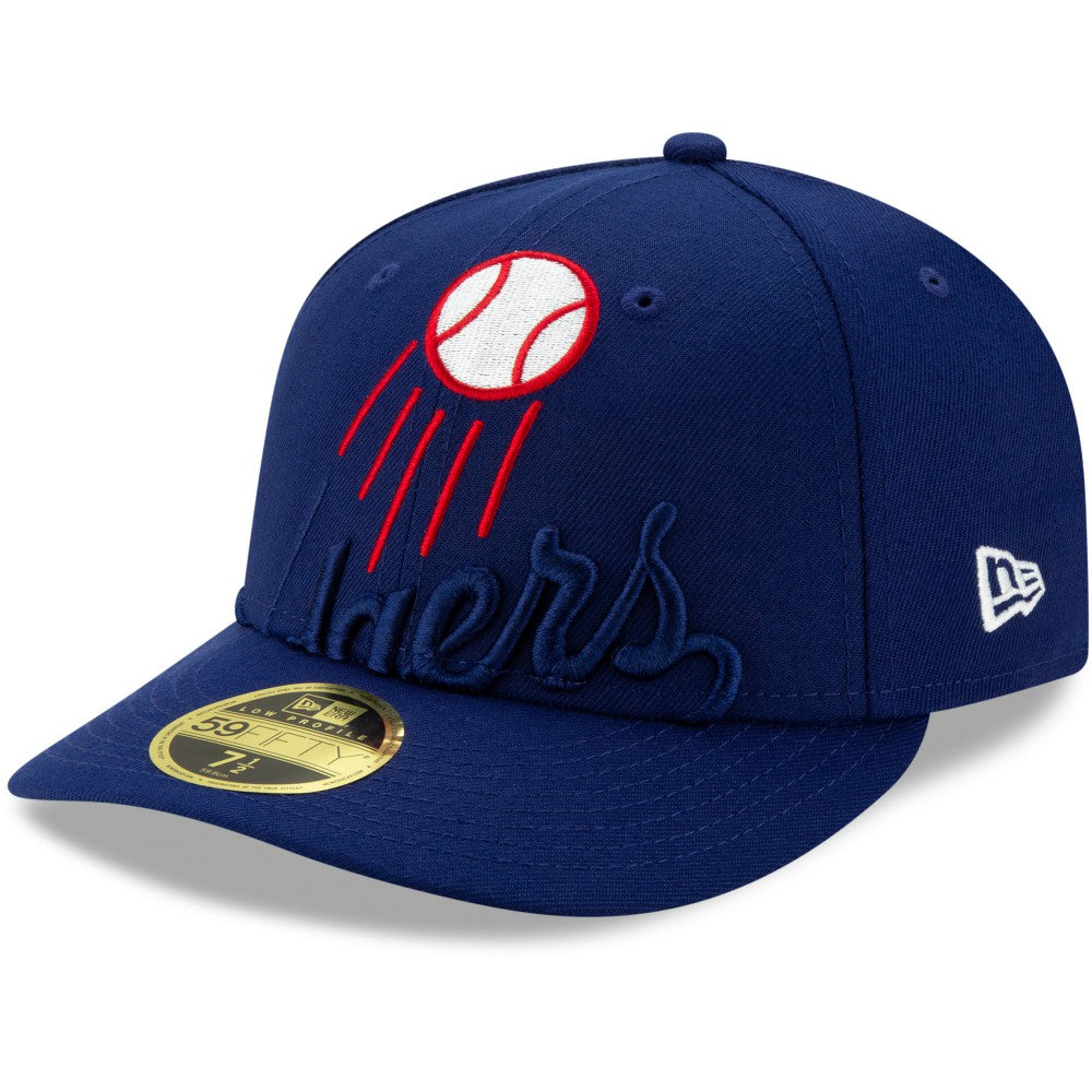 Los Angeles Dodgers New Era Logo Elements Low Profile 59FIFTY Fitted Hat - Royal - New Era Online