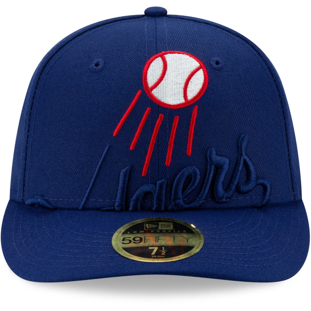 Los Angeles Dodgers New Era Logo Elements Low Profile 59FIFTY Fitted Hat - Royal - New Era Online