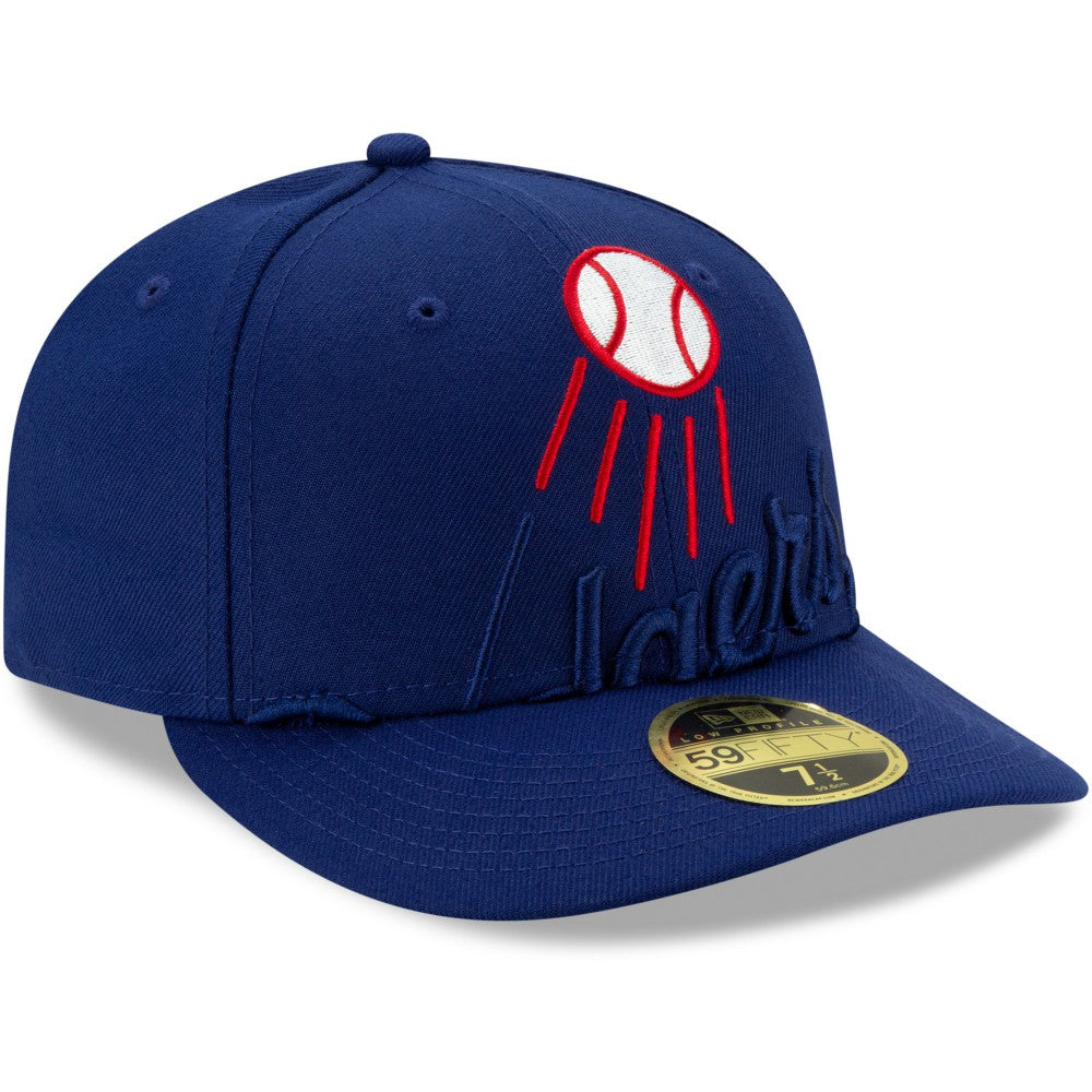 Los Angeles Dodgers New Era Logo Elements Low Profile 59FIFTY Fitted Hat - Royal - New Era Online