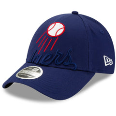 Los Angeles Dodgers New Era Logo Elements Stretch Snapback 9FORTY Adjustable Hat - Royal - New Era on Sale