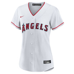 Mike Trout Los Angeles Angels Nike Women's Home Replica Player Jersey - White - Nike Discount