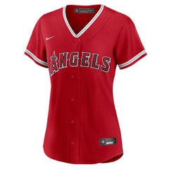 Mike Trout Los Angeles Angels Nike Women's Alternate Replica Player Jersey - Red - Nike Sale