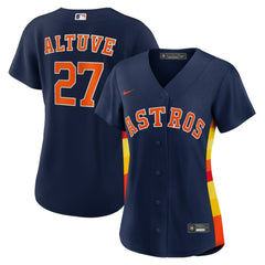 Jose Altuve Houston Astros Nike Women's Alternate Replica Player Jersey - Navy - Nike Discount