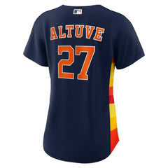 Jose Altuve Houston Astros Nike Women's Alternate Replica Player Jersey - Navy - Nike Discount