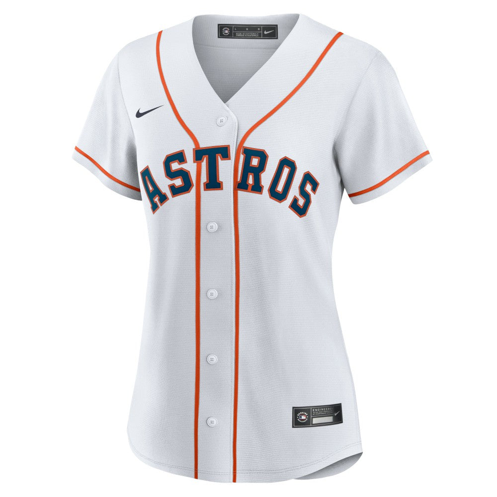 Jose Altuve Houston Astros Nike Women's Home Replica Player Jersey - White - Nike Online