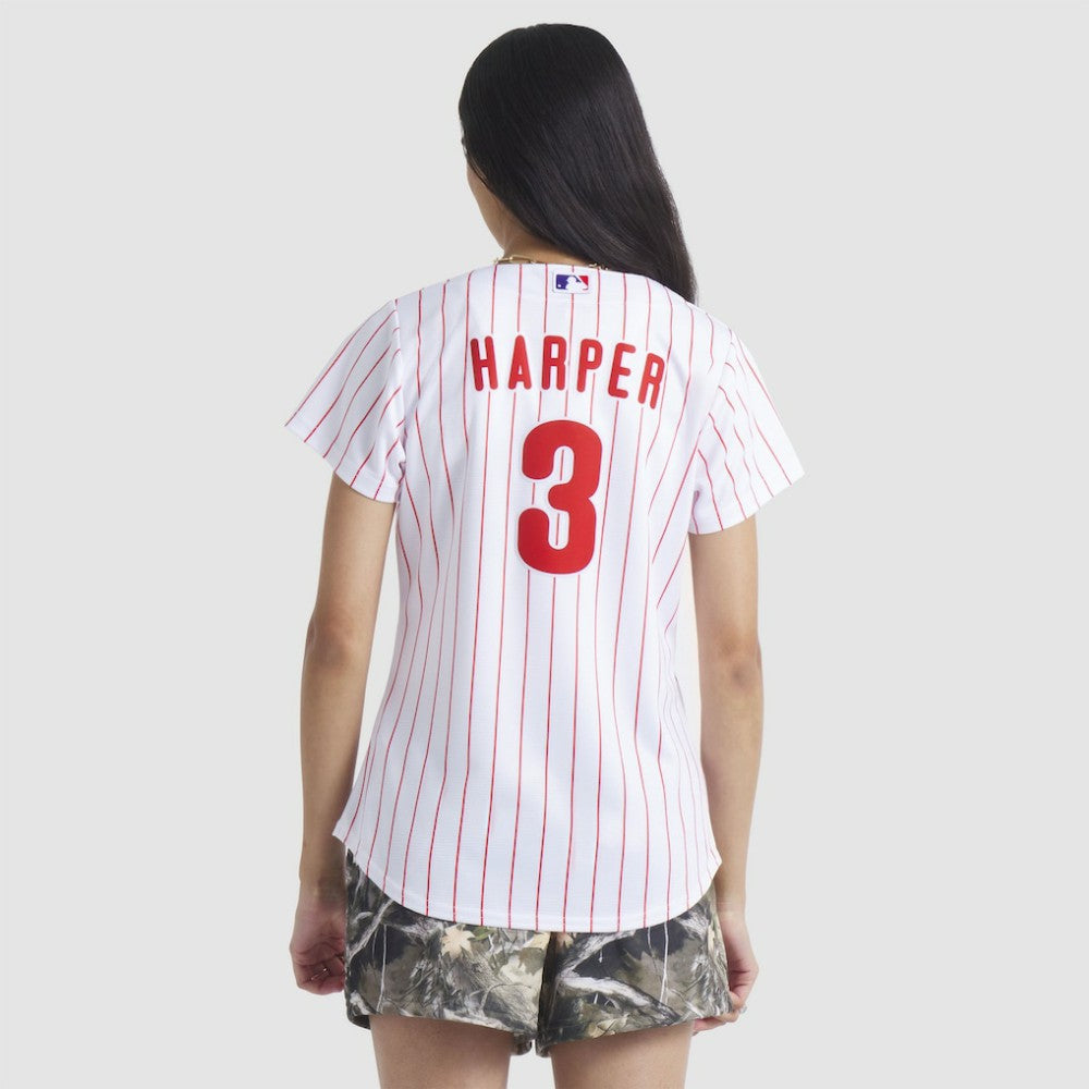 Bryce Harper Philadelphia Phillies Nike Women's Home Replica Player Jersey - White - Nike Discount