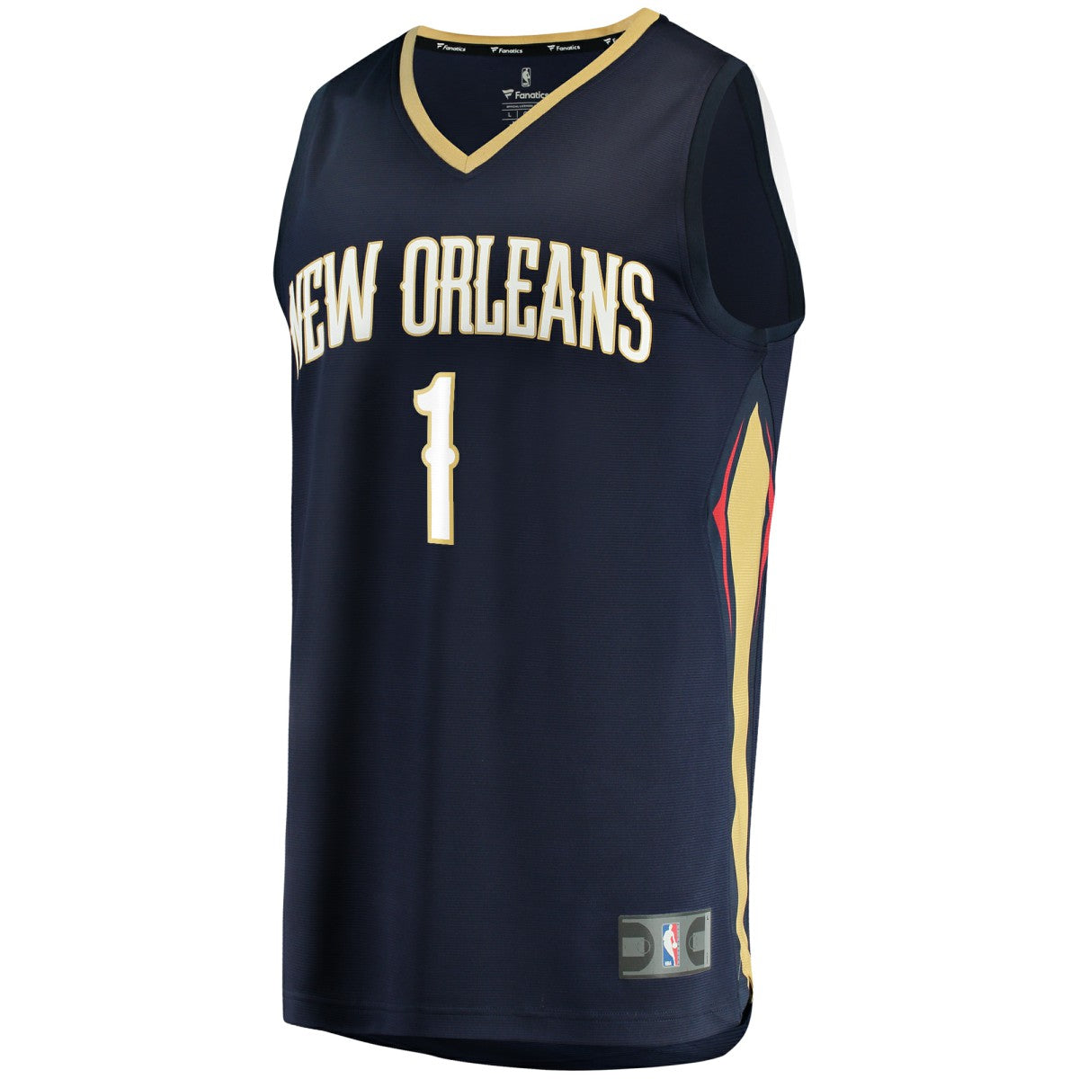 Zion Williamson New Orleans Pelicans Replica Fast Break Jersey Navy Icon Edition | Fanatics for sale