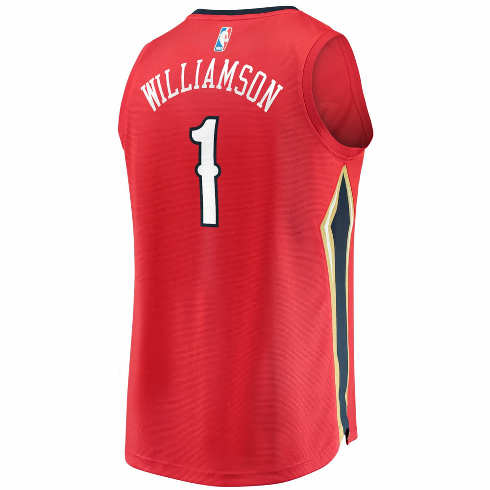 Zion Williamson New Orleans Pelicans Replica Fast Break Jersey Red Statement Edition | Fanatics for sale