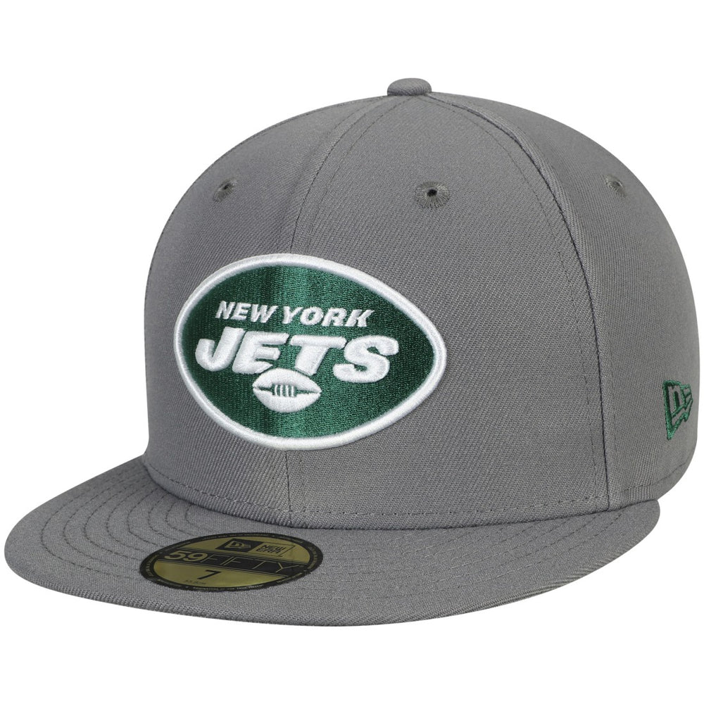 New York Jets New Era Storm 59FIFTY Fitted Hat Graphite