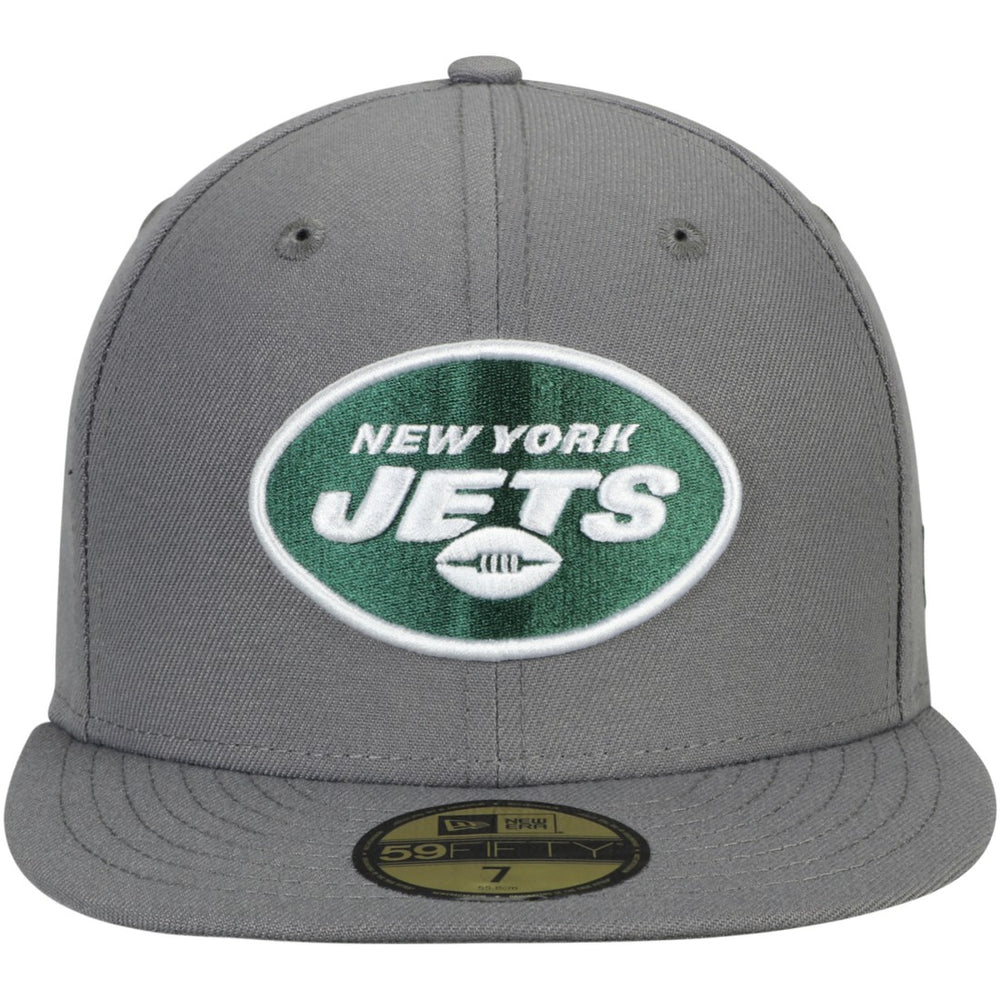 New York Jets New Era Storm 59FIFTY Fitted Hat Graphite