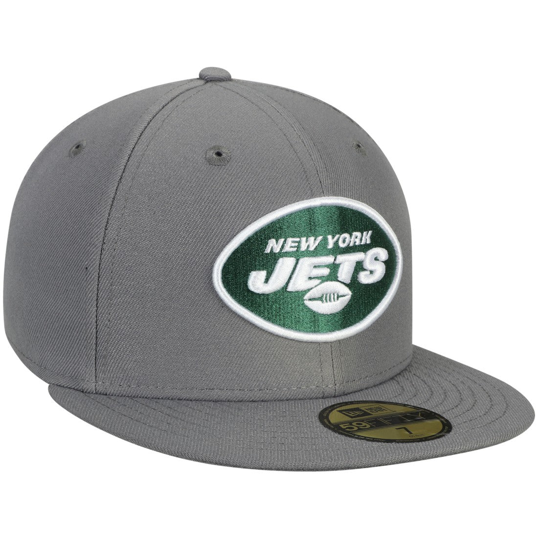 New York Jets New Era Storm 59FIFTY Fitted Hat Graphite