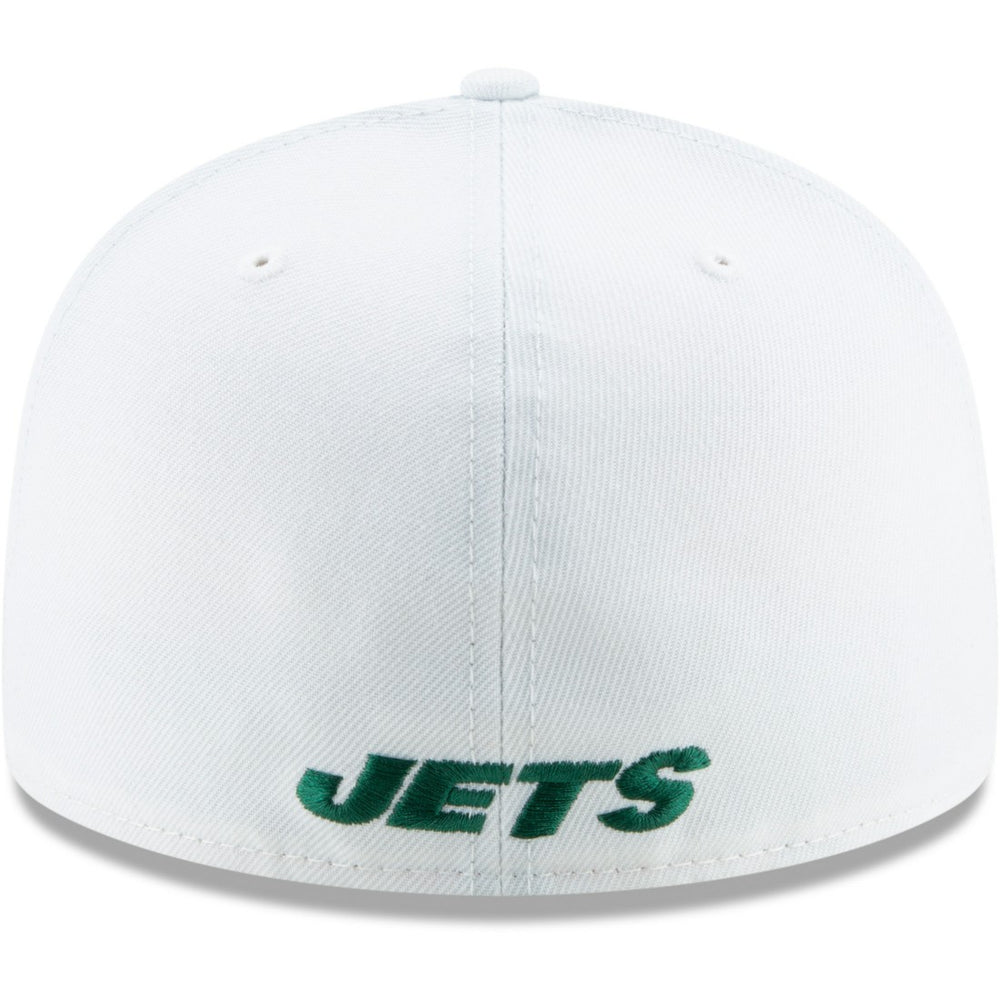 New York Jets New Era Omaha 59FIFTY Fitted Hat White