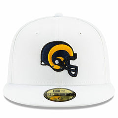 Los Angeles Rams New Era Historic Omaha 59FIFTY Fitted Hat White