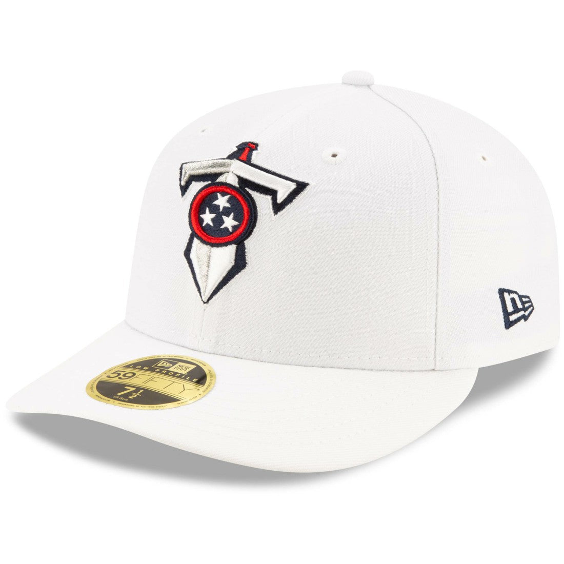 Tennessee Titans New Era Omaha Low Profile 59FIFTY Fitted Hat White