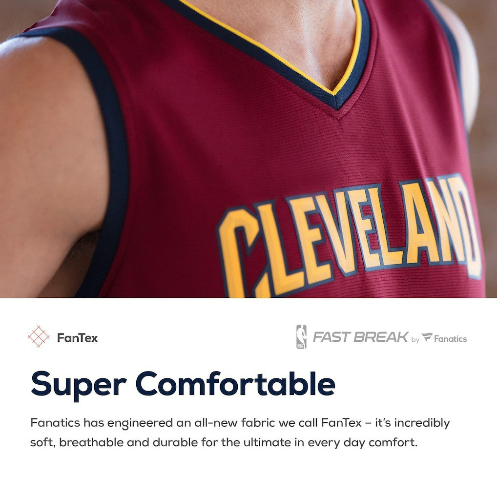 Darius Garland Cleveland Cavaliers Youth Replica Fast Break Jersey Wine for sale Icon Edition | Fanatics discount