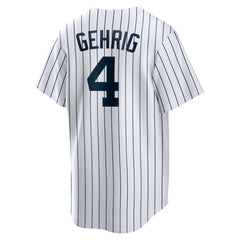 Lou Gehrig New York Yankees Nike Home Cooperstown Collection Player Jersey - White - Nike on Sale