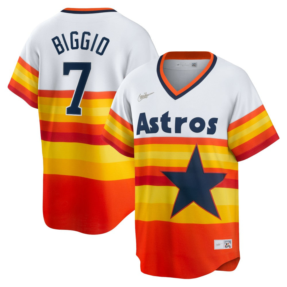Craig Biggio Houston Astros Nike Home Cooperstown Collection Player Jersey - White - Nike Sale